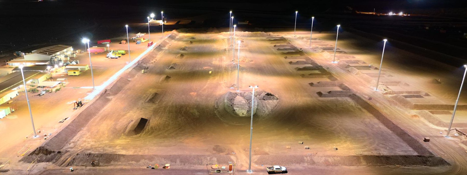 Ken's Bore Go-Line & Laydown Area Lighting Layout